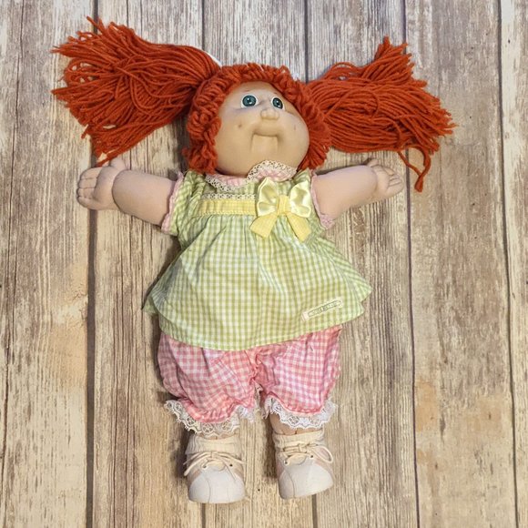 Cabbage Patch Kids Toys Vintage Ginger Cabbage Patch Doll